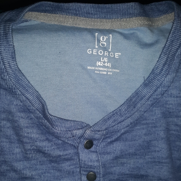 Thermal blue long sleeve - Picture 2 of 3